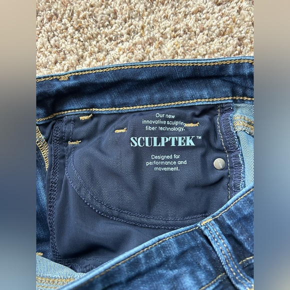 Athleta Sculptek Ultra Skinny Midnight Jean 4 Tall - Picture 3 of 5